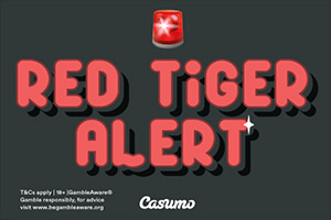 CASUMO ADDS RED TIGER GAMING SLOTS TO ITS PORTFOLIO