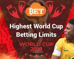 CLOUDBET INTRODUCE 100 BTC BETTING LIMITS FOR 2018 WORLD CUP