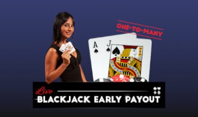 VISIONARY IGAMING LIVE BLACKJACK EARLY PAYOUT