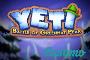 PLAY YETI – BATTLE OF THE GREENHAT PEAK SLOT EXCLUSIVELY AT CASUMO